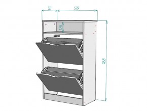 Обувница W85 в Бакале - bakal.mebel74.com | фото 3