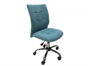 Офисное кресло Сфера хром голубой в Бакале - bakal.mebel74.com | фото