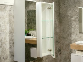 Пенал подвесной Unit 120 зеркало внутри белый лёд в Бакале - bakal.mebel74.com | фото 3
