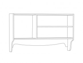 Полка 10.119 Флоренция в Бакале - bakal.mebel74.com | фото 2