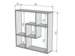 Полка S81 в Бакале - bakal.mebel74.com | фото 3