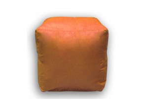 Пуф Куб мини оранжевый в Бакале - bakal.mebel74.com | фото