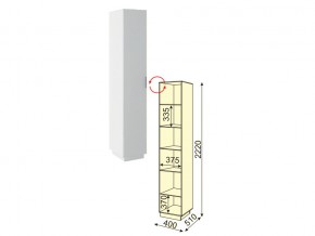 Шкаф 1 дверь М39 Тиффани в Бакале - bakal.mebel74.com | фото 2