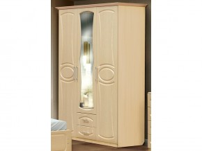 Шкаф 3-х дверный с 2-мя ящиками и зеркалом на 1425 мм в Бакале - bakal.mebel74.com | фото