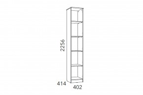 Шкаф для книг Фанк НМ 013.03-01 М в Бакале - bakal.mebel74.com | фото 3