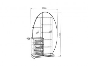 Шкаф комбинированный Белла в Бакале - bakal.mebel74.com | фото 3