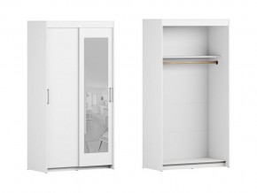 Шкаф-купе Эва ШК-016 1100 белый в Бакале - bakal.mebel74.com | фото