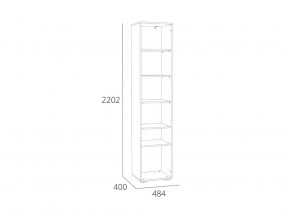 Шкаф-пенал Элиот НМ 041.72 в Бакале - bakal.mebel74.com | фото 2