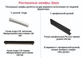 Шкаф с 1 ящиком со штангой Экон ЭШ1-РП-19-4-R-1я с зеркалом в Бакале - bakal.mebel74.com | фото 2