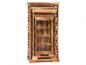 Шкафы для книг набор 3 шт. Бомбей 0761A в Бакале - bakal.mebel74.com | фото 2