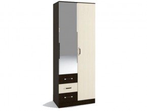 ШКР800.3 Шкаф 2х-ств., с 3мя ящ. с зеркалом в Бакале - bakal.mebel74.com | фото