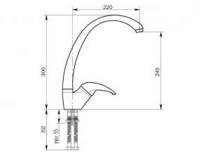 Смеситель MS-001 в Бакале - bakal.mebel74.com | фото 2