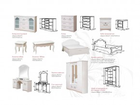 Спальня Ольга 10 МДФ в Бакале - bakal.mebel74.com | фото 2
