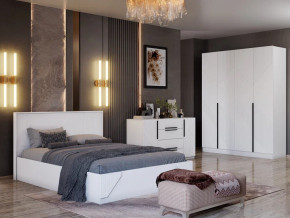 Спальня Палермо МДФ белый в Бакале - bakal.mebel74.com | фото 2