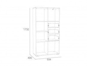 Стеллаж Элиот НМ 041.73 в Бакале - bakal.mebel74.com | фото 2