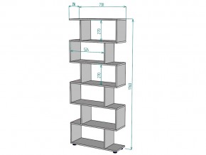 Стеллаж S103 в Бакале - bakal.mebel74.com | фото 3