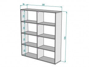 Стеллаж S22 в Бакале - bakal.mebel74.com | фото 3