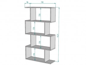 Стеллаж S52 в Бакале - bakal.mebel74.com | фото 3