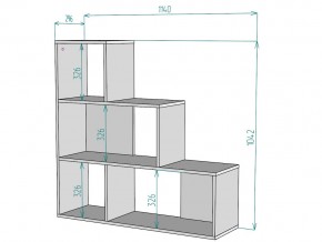 Стеллаж S66 в Бакале - bakal.mebel74.com | фото 3