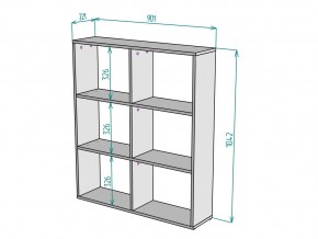 Стеллаж S87 в Бакале - bakal.mebel74.com | фото 3