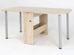 Стол-книжка раздвижной Оригами Дуб Сонома в Бакале - bakal.mebel74.com | фото 3