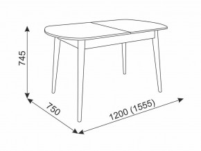 Стол обеденный Сальса в Бакале - bakal.mebel74.com | фото 5