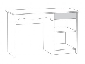 Стол письменный 12.24 Флоренция в Бакале - bakal.mebel74.com | фото 2