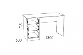 Стол письменный Фанк НМ 011.47-01 М2 в Бакале - bakal.mebel74.com | фото 3