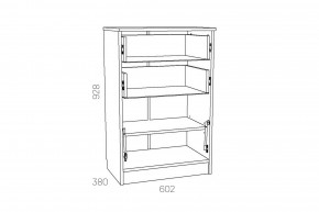 Тумба Оливия НМ 040.45 Х в Бакале - bakal.mebel74.com | фото 2