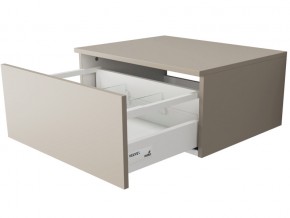 Тумба подвесная Unit 60х27 бежевый в Бакале - bakal.mebel74.com | фото 3