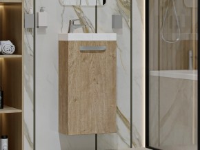 Тумба с раковиной Estea 40 подвесная дуб санремо в Бакале - bakal.mebel74.com | фото