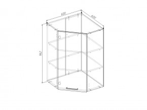 ВУ9 Модуль верхний Угловой МВУ9 в Бакале - bakal.mebel74.com | фото