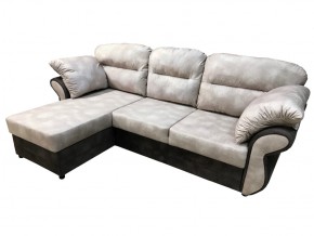 Угловой диван Сфера бежевый и коричневый в Бакале - bakal.mebel74.com | фото