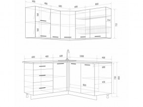 Угловой кухонный гарнитур Флоренс Грин в Бакале - bakal.mebel74.com | фото 4